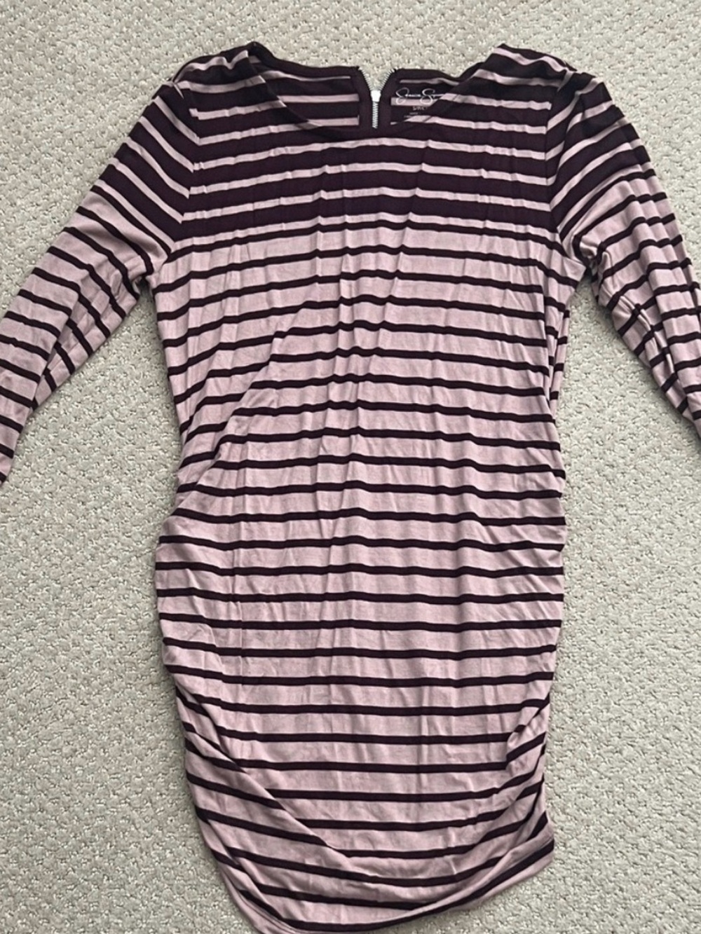 Jessica Simpson Striped Maternity Top